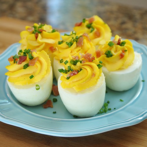 Egglettes Egg Cooker - Hard Boiled Eggs without the Shell, 4 Egg Cups