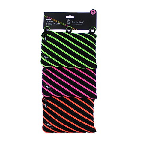 Zipit Glowly 3 Ring Pouch