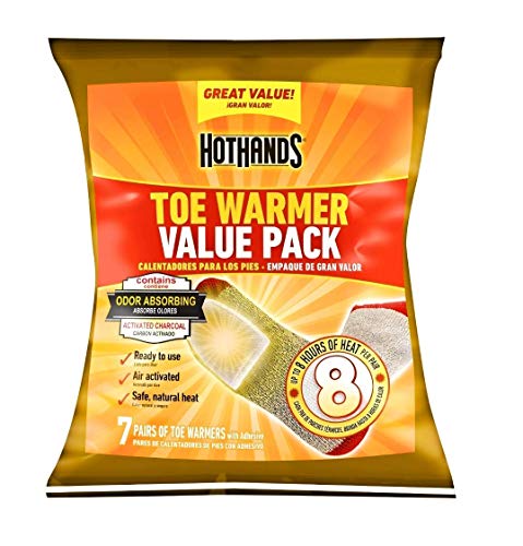 HotHands Toe Warmer Value Pack - 7 Pairs of Toe Warmers -