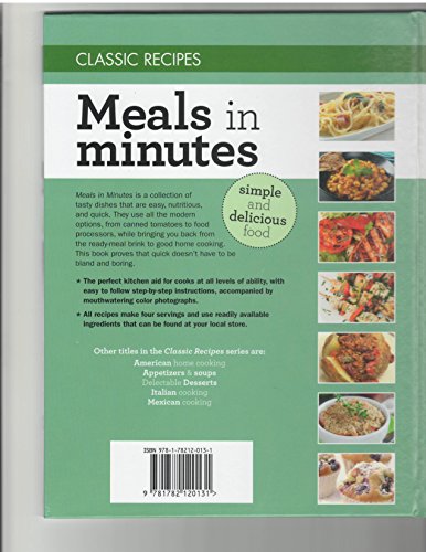 Classic Recipes: Meals in Minutes