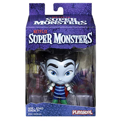 Netflix Super Monsters Drac Shadows Collectible 4-inch Figure Ages 3 and Up