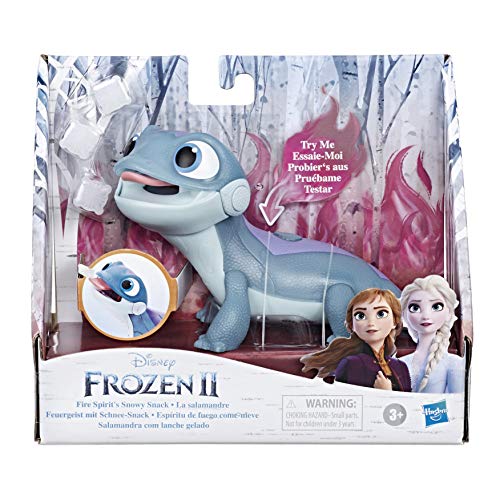 Disney Frozen Fire Spirit's Snowy Snack, Salamander Toy with Lights, Inspired 2 Movie