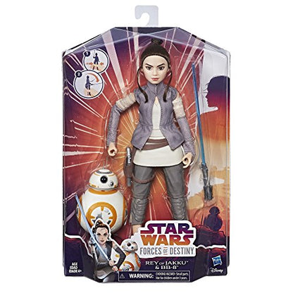 Star Wars Forces of Destiny Rey of Jakku and BB-8 Adventure Set