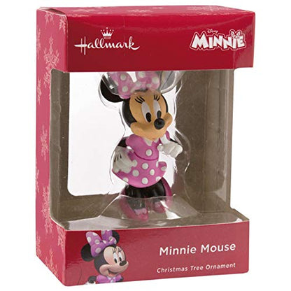 Hallmark Christmas Ornament, Disney Minnie Mouse in Pink White Polka Dot Dress