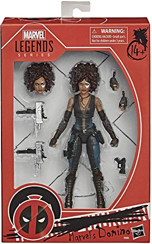 Marvel Hasbro Legends Series X-Men 6-inch Collectible Domino Action Figure Toy