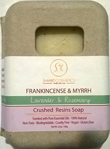 Frankincense & Myrrh - Lavender & Rosemary (Crushed Resins Soap)