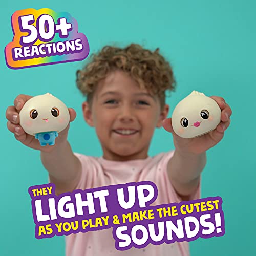 My Squishy Little Dumplings – Interactive Doll Collectible With Accessories – Dot (Blue)