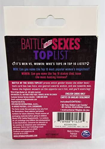 Battle Of The Sexes Card Game