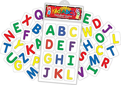 Barker Creek Learning Magnets, Uppercase Letters, Magnetic Manipulatives,