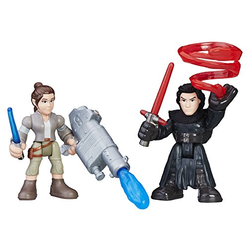 Star Wars Galactic Heroes Rey (Resistance Outfit) & Kylo Ren