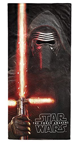 Star Wars EP7 Kylo Ren 28" x 58" 100% Cotton Beach/Bath/Pool Towel