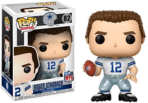 Funko POP NFL: Roger Staubach (Cowboys Home) Collectible Figure