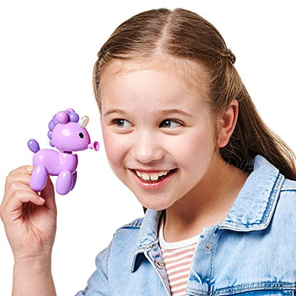 Squeakee Minis Sugapops The Unicorn |Interactive Toy Pet with Chat Back, Multicolor (12317)