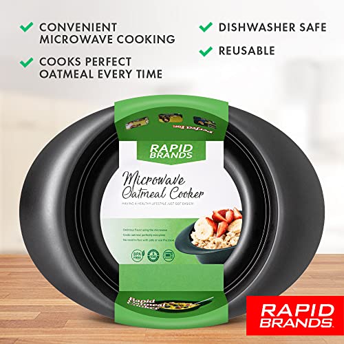 Rapid Egg Cooker | Microwave Scrambled Eggs & Omelettes in 2 Minutes |  Perfect for Dorm, Small Kitchen, or Office | Dishwasher-Safe,  Microwaveable, 