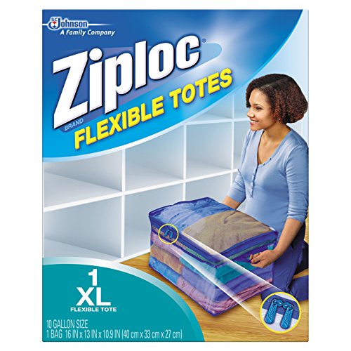 Ziploc Storage Bags for Clothes, Flexible Totes for Easy and Convenient  Storage, 1 Jumbo Bag 