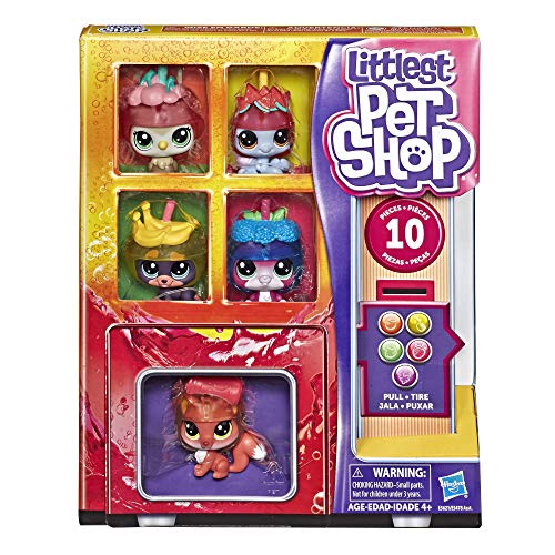 Littlest Pet Shop Slushie Squad Pack, Includes 5 Pets & 5 Accessories