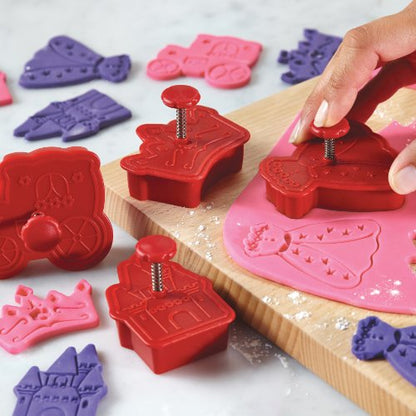 Cake Boss Fondant Press, Stamp Set, Red