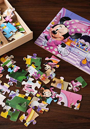 Disney Minnie 5 Wood Puzzle Box