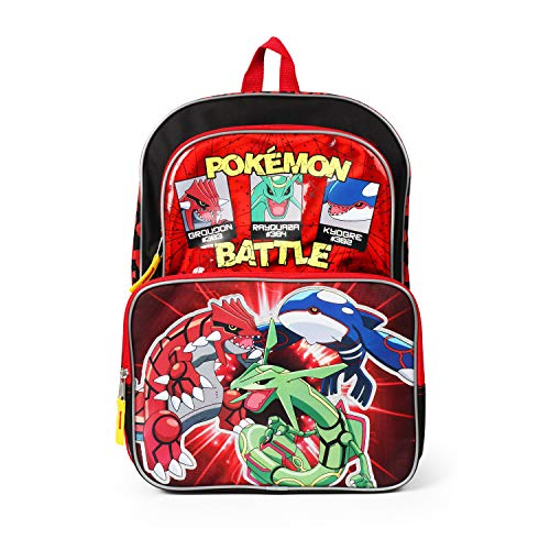 Pokemon Multi Character Backpack for Boys - 16 Inch - School Bag for Elementary School