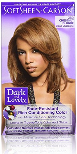 Dark and Lovely Fade Resistant Rich Conditioning Color, No. 380, Chestnut Blonde