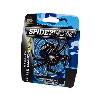 SPIDERWIRE Stealth Blue Camo Braid