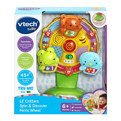 VTech Lil' Critters Spin and Discover Ferris Wheel, Green