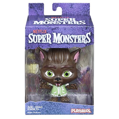 Netflix Super Monsters Lobo Howler Collectible 4-inch Figure Ages 3 and Up