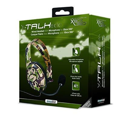 dreamGEAR X-Talk Solo Headset for Xbox 360