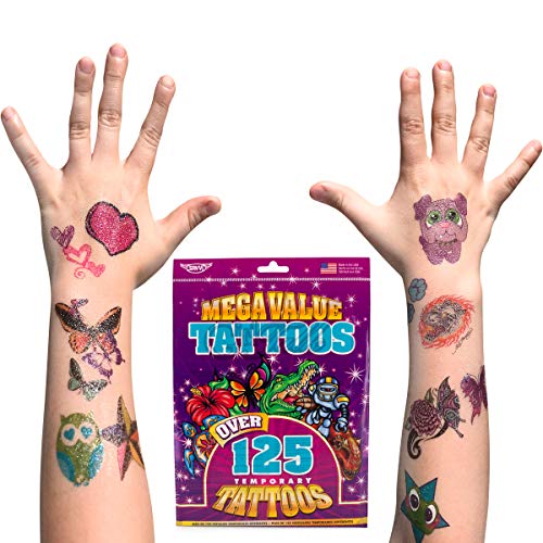 Savvi Mega Value Pack - Over 125 Temporary Tattoos