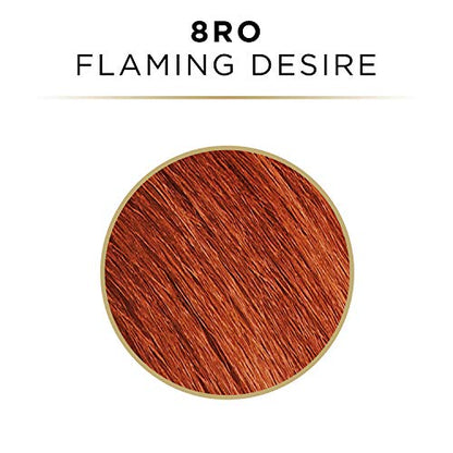 Clairol Professional Textures & Tones Hair Color 8ro Flaming Desire, 1 oz.