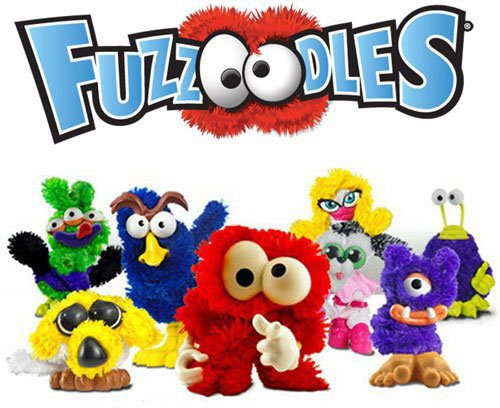 Ideal Fuzzoodles Big Box Plush