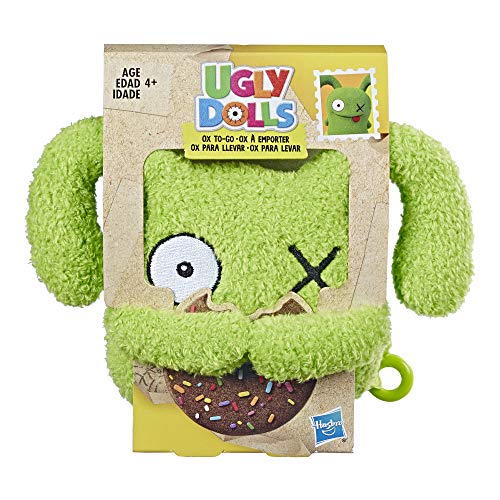 Hasbro Uglydolls Ox to-Go Stuffed Plush Toy, 5" Tall