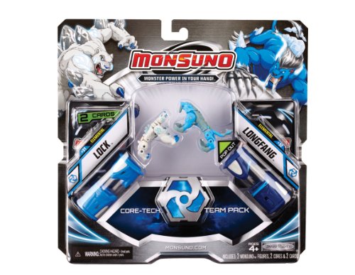 Monsuno 1 Lock Elemental Edition 31 and Longfang Elemental Edition 32, 2 Pack