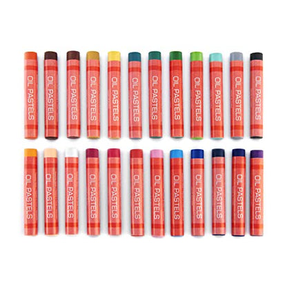 Royal & Langnickel Essentials Oil Pastels, Small, 24 Color Set