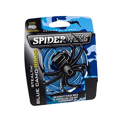 SPIDERWIRE Stealth Blue Camo Braid