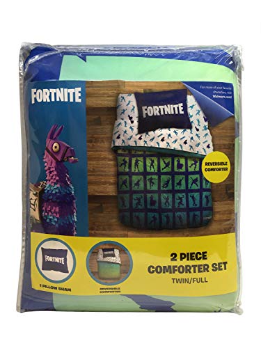 Jay Franco and Sons Fortnite Boogie Down Emote Twin / Full Comforter Set with Pillow Sham