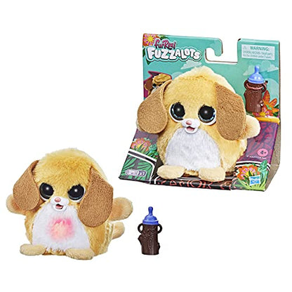 FurReal Fuzzalots Puppy Color-Change Interactive Feeding Toy, Lights and Sounds, Ages 4 and up