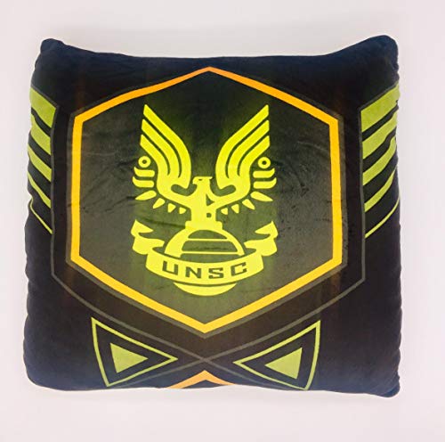 Halo Infinite Gamer Squishy Pillows 14in [Yellow UNSC]