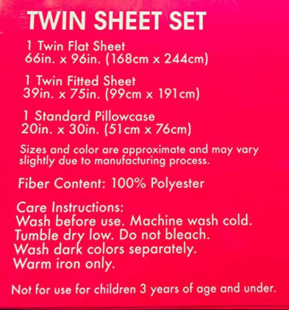 Minnie Mouse Twin Sheet Set (Being Fabulous)