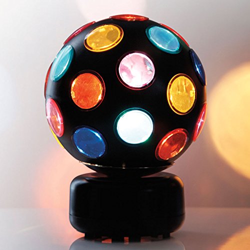 Style Selections 10.6-in Multicolor Disco Ball Party Light