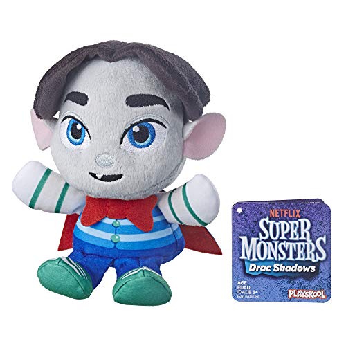 Netflix Super Monsters Drac Shadows Collectible Plush Toy Ages 3 & Up