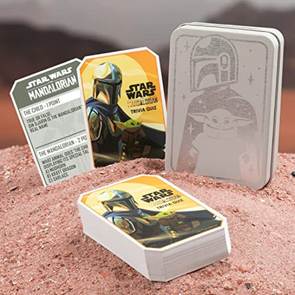 The Mandalorian Trivia Quiz with 100 Questions, Officially Licensed Star Wars Merchandise