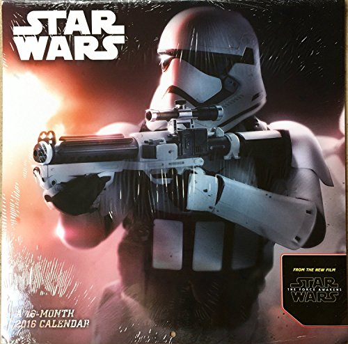 Star Wars The Force Awakens 2016 Wall Calendar