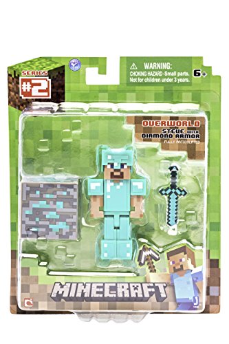 Minecraft Diamond Steve Figure Pack – Realmdrop Shop