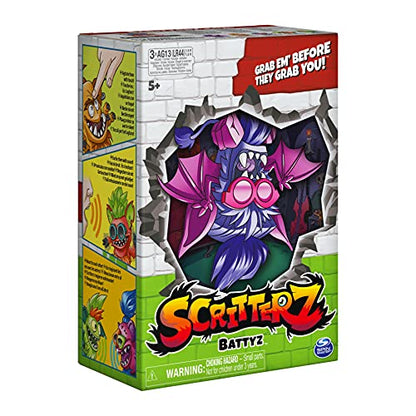 Scritterz, Battyz Interactive Collectible Jungle Creature Toy with Sounds and Movement, for Kids Aged 5 and up