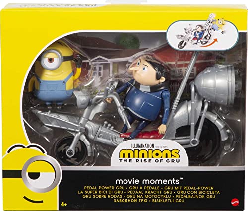 Minions: The Rise of Gru Movie Moments Pedal Power Gru