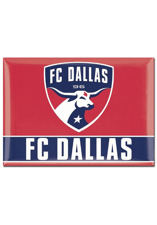 FC DALLAS 2.5X3.5 METAL MAGNET