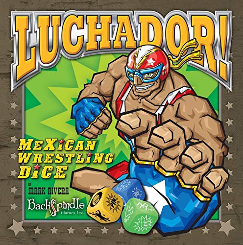 Backspindle Games Luchador! Mexican Wrestling Dice (410502NJD)