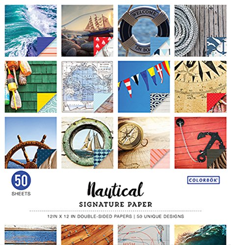 12x12 Signature Paper Pad Nautical