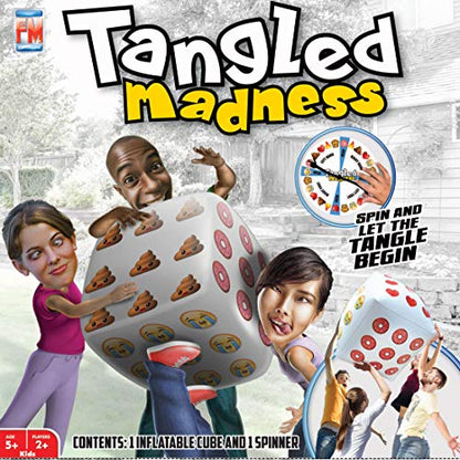 Fotorama Tangled Madness The Inflatable Indoor Outdoor Hot Potato Game, Multi